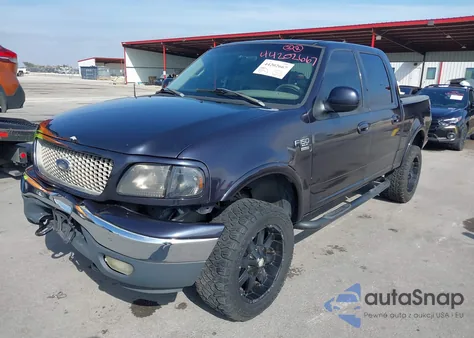 2001 Ford F-150 King Ranch Edition/Lariat/Xlt z USA, uszkodzony, nr VIN 1FTRW08W01KE48081